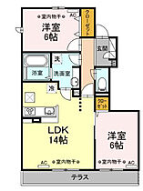 Sakura邸 106 ｜ 東京都国分寺市西恋ヶ窪1丁目47-5（賃貸アパート2LDK・1階・60.50㎡） その2