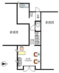 カナロアの間取図画像