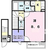 ミヨ　ジュピターC 203 ｜ 東京都府中市白糸台６丁目47-7（賃貸アパート1K・2階・32.30㎡） その2