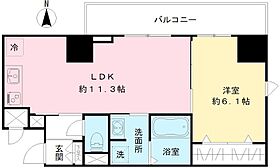 Je　Glycine（ジュグリシーニュ）寿町 305 ｜ 東京都府中市寿町３丁目1-2（賃貸マンション1LDK・3階・40.02㎡） その2