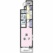 ディア　ベルジュ 301 ｜ 東京都八王子市上柚木２丁目3-7（賃貸アパート1K・3階・31.21㎡） その2