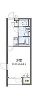 クレイノガーデンハイツWADA 201 ｜ 東京都多摩市和田1914-2（賃貸アパート1K・2階・25.89㎡） その2