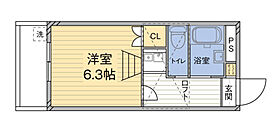 グリーンベル 205 ｜ 東京都八王子市堀之内161-1（賃貸アパート1K・2階・20.16㎡） その2