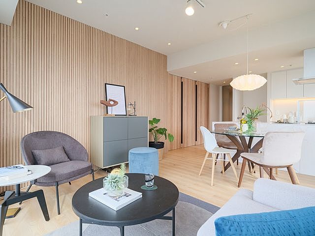 リビング/ダイニング Brillia Tower上野池之端 32階/3205