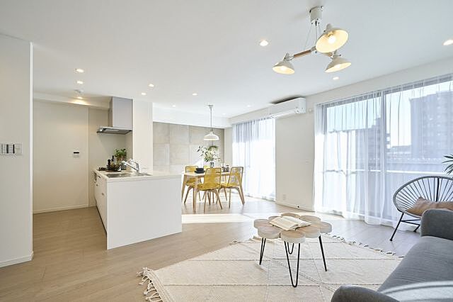 リビング/ダイニング 川崎市中原区下新城1丁目6-19