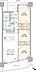 間取り：専有面積71.55m2の南西向き・3LDK+WIC・納戸の間取りです。お部屋は給水管や給湯管に至るまでを新規交換し、室内新規リノベーションを施しています。