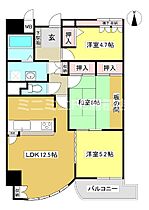 エスポワール蒲郡II 704 ｜ 愛知県蒲郡市三谷町須田（賃貸マンション3LDK・7階・73.46㎡） その2