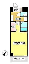 A・City中島西 102 ｜ 愛知県岡崎市中島町字戸井（賃貸マンション1K・1階・26.10㎡） その2