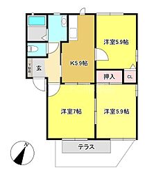 🉐敷金礼金0円！🉐フォーレス西田A棟