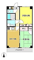 ボヌール旭町 2-B ｜ 愛知県蒲郡市旭町（賃貸マンション2DK・2階・47.52㎡） その2