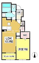 ビアンコ 105 ｜ 愛知県蒲郡市竹谷町七反（賃貸アパート1LDK・1階・50.42㎡） その2