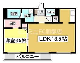 シャーメゾン毛倉B 102 ｜ 愛知県額田郡幸田町大字芦谷字毛倉（賃貸アパート2LDK・1階・58.62㎡） その2