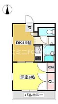 エクセレントB棟 206 ｜ 愛知県蒲郡市拾石町広見（賃貸アパート1DK・2階・28.95㎡） その2