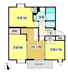 🉐敷金礼金0円！🉐メルヴェイユＵ・ｉＡ
