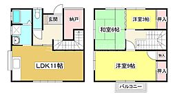🉐敷金礼金0円！🉐メゾネットウチダ