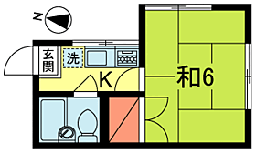 Sコーポ 201 ｜ 東京都杉並区堀ノ内３丁目（賃貸アパート1K・2階・17.00㎡） その2