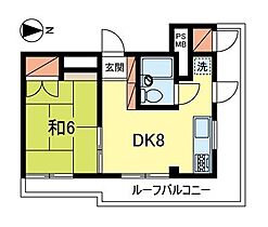 コーポ松川 401 ｜ 東京都杉並区和田３丁目15-2（賃貸マンション1DK・4階・29.28㎡） その2