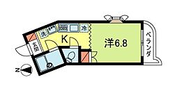 間取図画像 1K