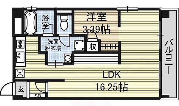 三鈴ノール ｜愛知県名古屋市中村区十王町(賃貸マンション1LDK・6階・43.20㎡)の写真 その2