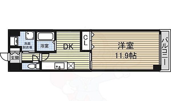 ドゥカンパーニュ ｜愛知県名古屋市中村区佐古前町(賃貸マンション1DK・7階・40.14㎡)の写真 その2