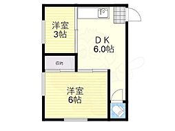 藤塚荘 2階/-