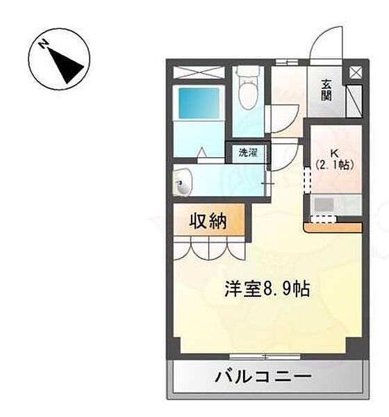 アンベリールM ｜愛知県名古屋市千種区猫洞通３丁目(賃貸マンション1K・2階・30.00㎡)の写真 その2