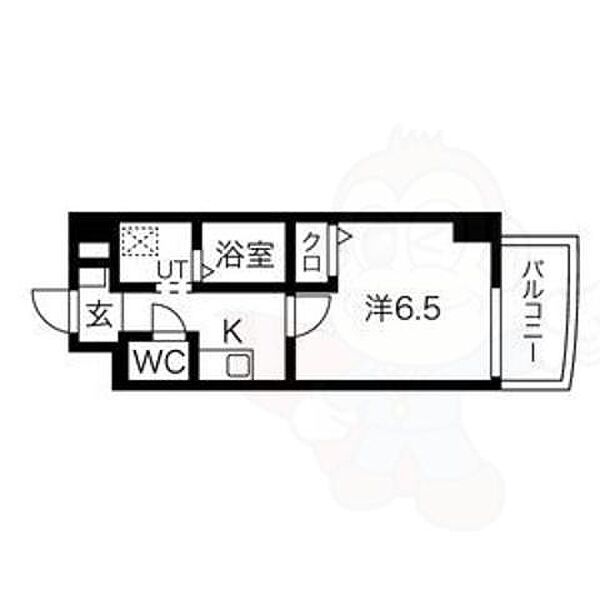 グリーンハイツ白川 ｜愛知県名古屋市中区大須２丁目(賃貸マンション1K・7階・24.18㎡)の写真 その2