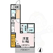 愛知県名古屋市中村区黄金通１丁目（賃貸アパート1R・1階・27.84㎡） その2