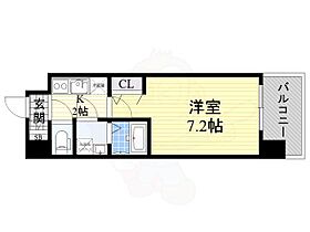 愛知県名古屋市西区名駅２丁目5番4号（賃貸マンション1K・15階・24.45㎡） その2