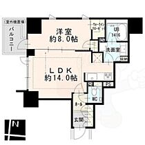 プラウドタワー名駅南  ｜ 愛知県名古屋市中村区名駅南１丁目（賃貸マンション1LDK・16階・53.38㎡） その2