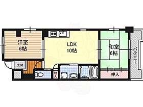 エクセラ歌里 401 ｜ 愛知県名古屋市西区歌里町159番（賃貸マンション2LDK・4階・49.25㎡） その2