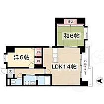 ハイツ八千代  ｜ 愛知県名古屋市熱田区明野町（賃貸マンション2LDK・2階・53.39㎡） その2