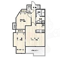 ベルデクエスタ覚王山  ｜ 愛知県名古屋市千種区田代本通２丁目15番1号（賃貸マンション2LDK・7階・60.17㎡） その2