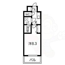 愛知県名古屋市中区富士見町（賃貸マンション1K・14階・25.80㎡） その2