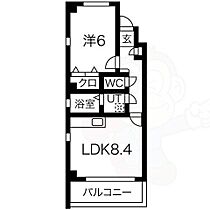 LAPUTA  ｜ 愛知県名古屋市西区笠取町２丁目38番（賃貸マンション1LDK・1階・35.04㎡） その2