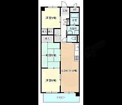 アブニール 103 ｜ 愛知県名古屋市西区城西町90番1号（賃貸マンション3LDK・1階・65.05㎡） その2