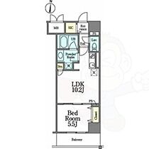 新栄アイサンメゾン  ｜ 愛知県名古屋市中区新栄１丁目（賃貸マンション1LDK・4階・40.45㎡） その2