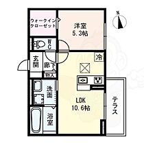 愛知県名古屋市中村区太閤１丁目（賃貸アパート1LDK・1階・43.60㎡） その2