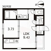 愛知県名古屋市中村区上石川町２丁目（賃貸アパート1LDK・3階・31.43㎡） その2