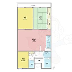 レジデンス高畑 1階/-