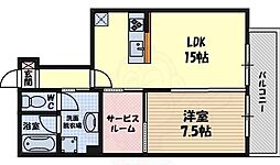ヒラノマンション 4階/-
