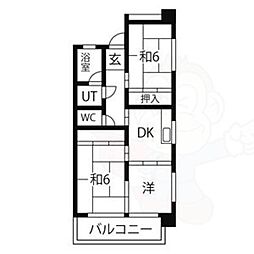 コーポ香流橋 4階/-