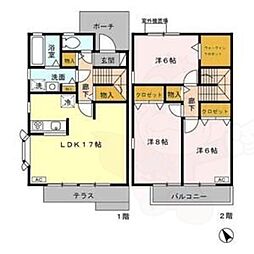 イースト サイド コテージ 1階/-