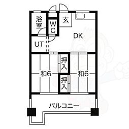 コーポ香流橋 5階/-