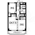 福田マンション2階4.7万円
