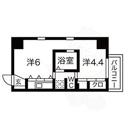 間取図画像 ワンルーム