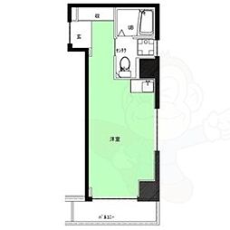 ドール丸の内 1Kの間取図画像