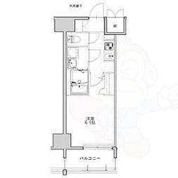 S-RESIDENE名駅北alesia(アレシア) 1Kの間取図画像
