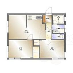 霞ヶ丘ハイツ 3階/-