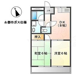 サニー加島 2階/-
